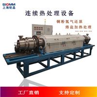 上海钜晶氢气还原连续热处理设备 氢气热工设备 连续热处理炉